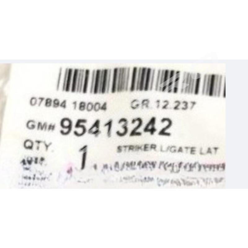 95413242  Trunk Latch Luggage Cover Latch Eye Rear Tailgate Lock Bolt Metal Automobile Part for Chevrolet Captiva