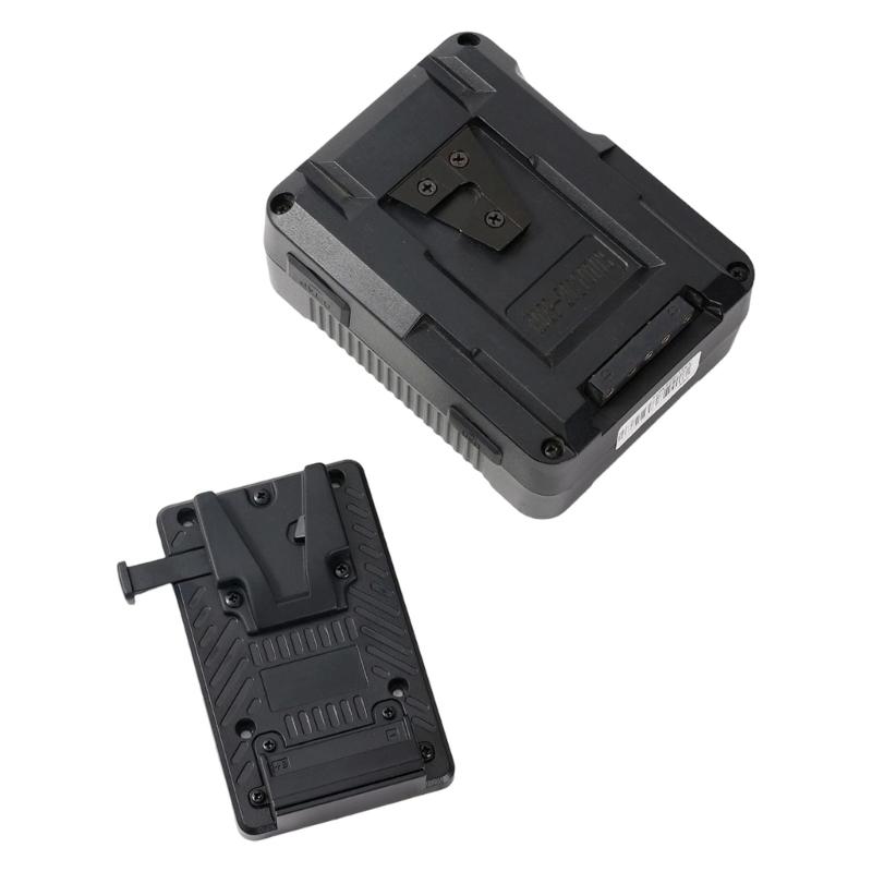 Universal V Lock Mount Plate For Camera LED Lights Quick Release Bracket for Various Photography Equipment Aluminum