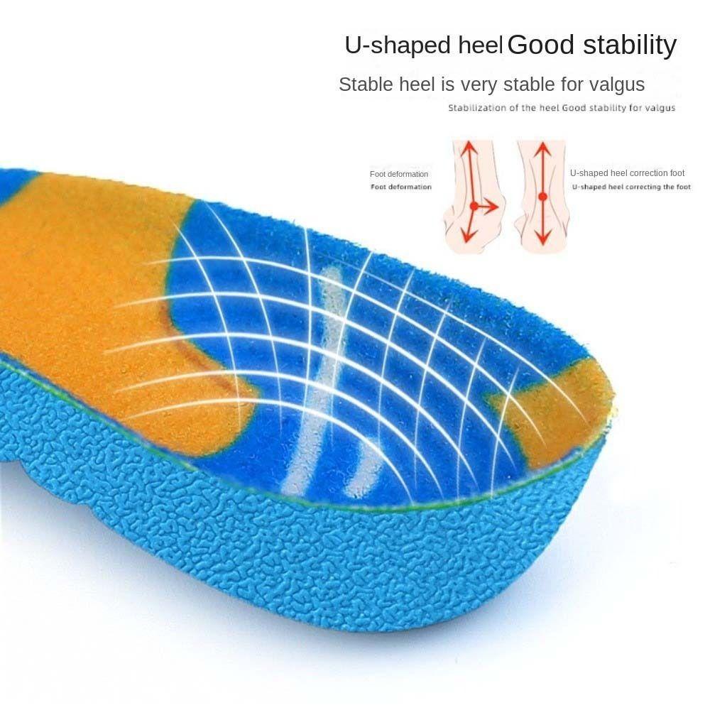 Flatfoot Orthopedic Kids Orthotic Insole Cushion Padding Insole Flatfoot Insole  Kids Children