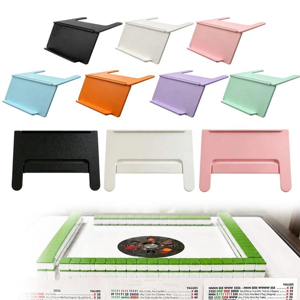 Clip-on Design Table Edge Rack Multicolor Playing Card Stand for Card Enthusiasts