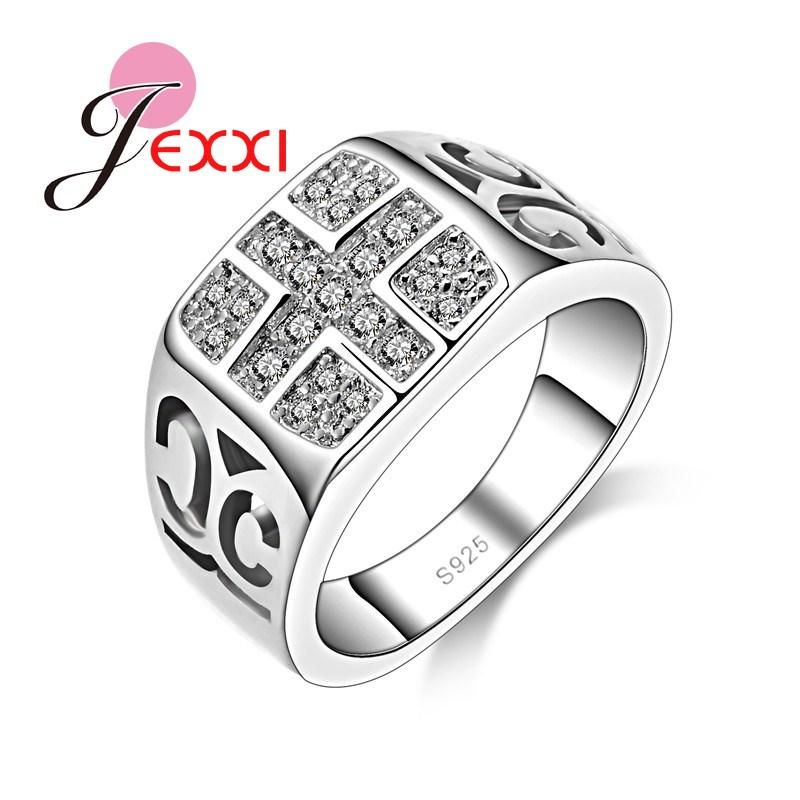 Fast Shipping Fashion Jewelery Charms 925 Sterling Silver Color Color Ring Women Wedding Birthday Party Accessories Wholesale