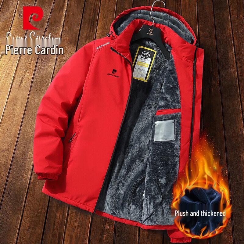 

Pierre Cardin Men s Hooded Padded Jacket L