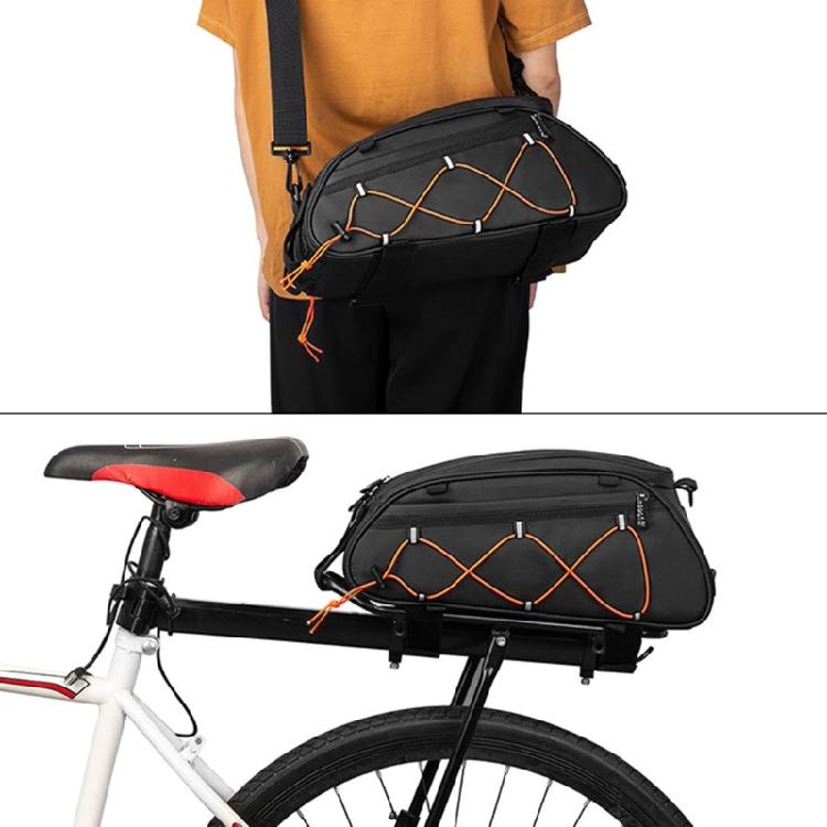 Bike Rear Seat Bag Trunk Bag Large Panniers for Bicycles Rear Rack Bag Bike Rack Bags Hard Shells Bicycles Rear Rack Bag
