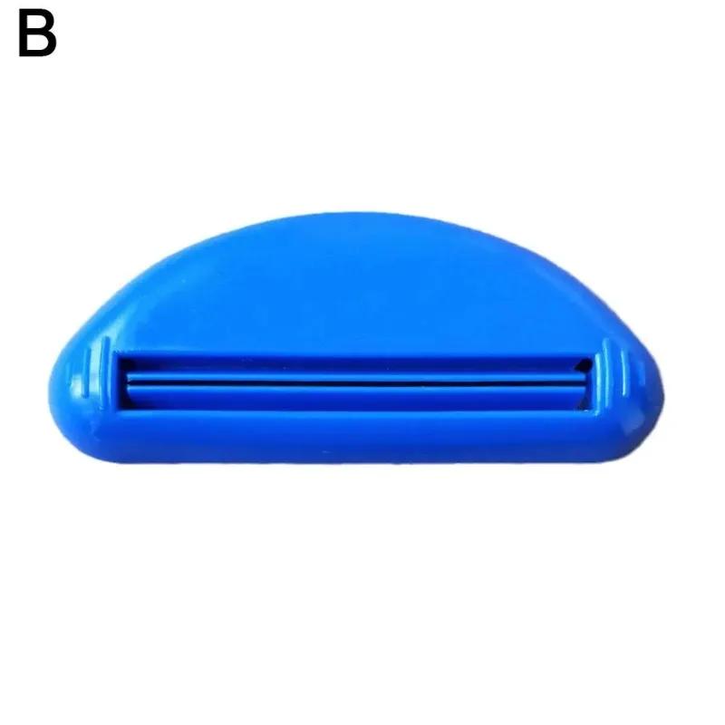 1ks Multifunkční manuální dávkovač zubní pasty, vytlačovač krému z tuby, koupelnový klip pro vytlačování pasty, stlačovací svorka