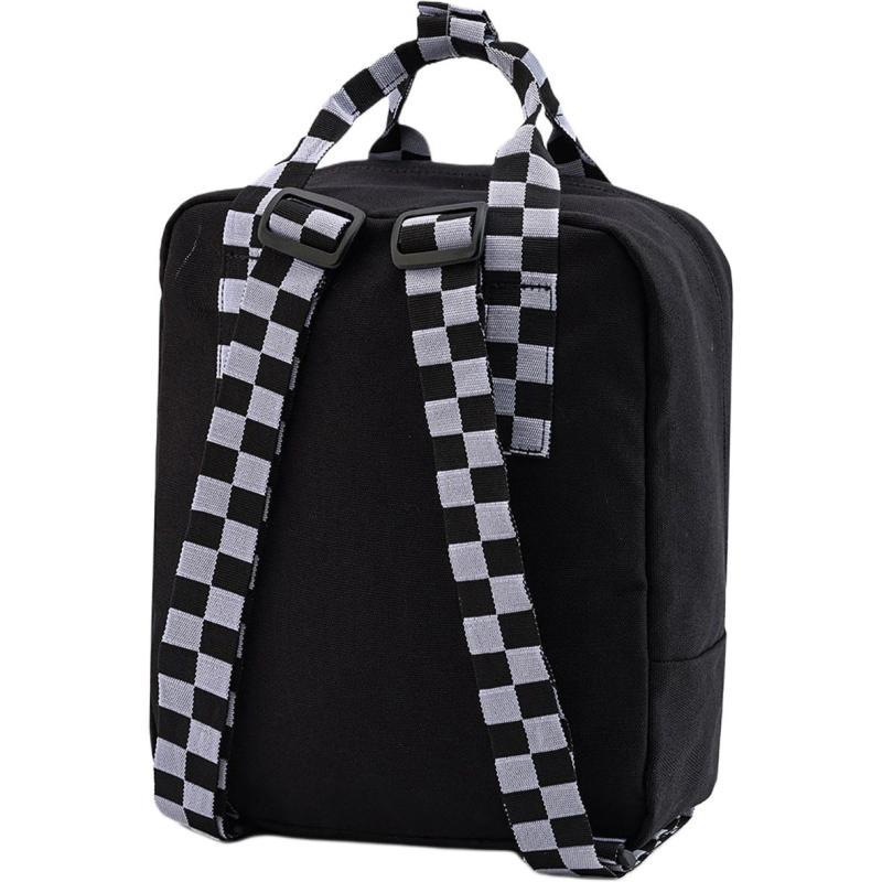 Vans Zip Closure Carry Backpack Unisex Black Vans VN000HDFY28