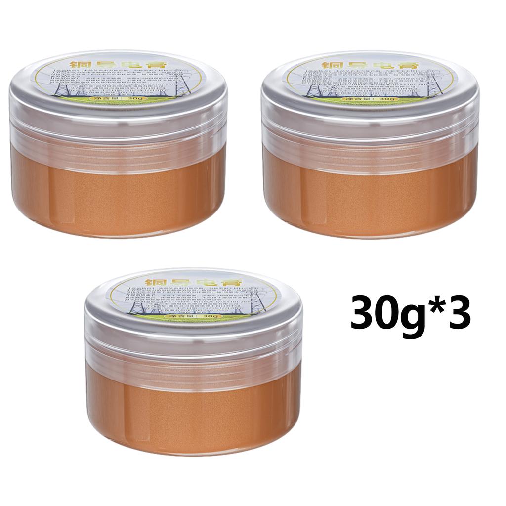 Copper Grease High Temperature Electrical Contact Grease 30g Conductive Paste Strong Adhesion Multipurpose Compound Paste