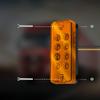 Ygmylandbb LED Truck Side Marker Lamp Trailer Width Light Roadside