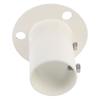 Deck Flange 1.5 Inch Stainless Steel Secure Connection Waterproofing Enhanced Safety for Ship Ladder Above Ground Pool