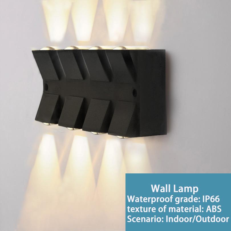 LED Outdoor Wall Lights  Exterior Wall Sconce IP66 Waterproof Led Sconce Lamp for Porch Front Door Garden Wall Lamp