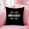 BBohse OOnkelz Cushion Cover Soft Plush Throw Pillow Cushion CoverDoubleSided Printed Pillow Case for Sofa Home Decor