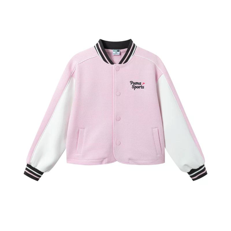 PUMA Kids Baseball Jerseys Baseball Collar Thickened 353325105003-60001 120cm