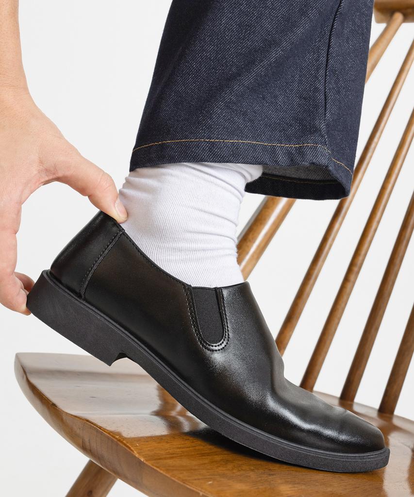 Bsqt By Classy Go104 Ikaoma Banding Low Slip-On Black