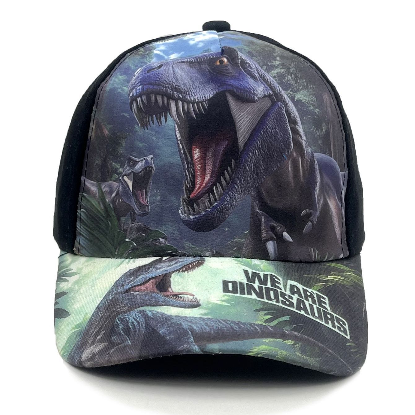 

Children s Dinosaur Printed Hat - Spring Boys Baseball Cap - Girls Outdoor Sun Protection Beanie