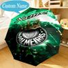 Custom Name Umbrella Palmeiras Team Crest Umbrella 8-Frame for Travel, Camping, Casual Lightweight Portable, Essential for Family Gifts