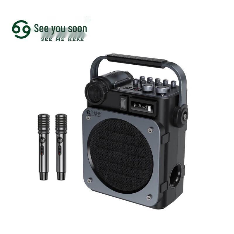 

SEE ME HERE D6 Portable Outdoor KTV Speaker CN plug (adapter included)