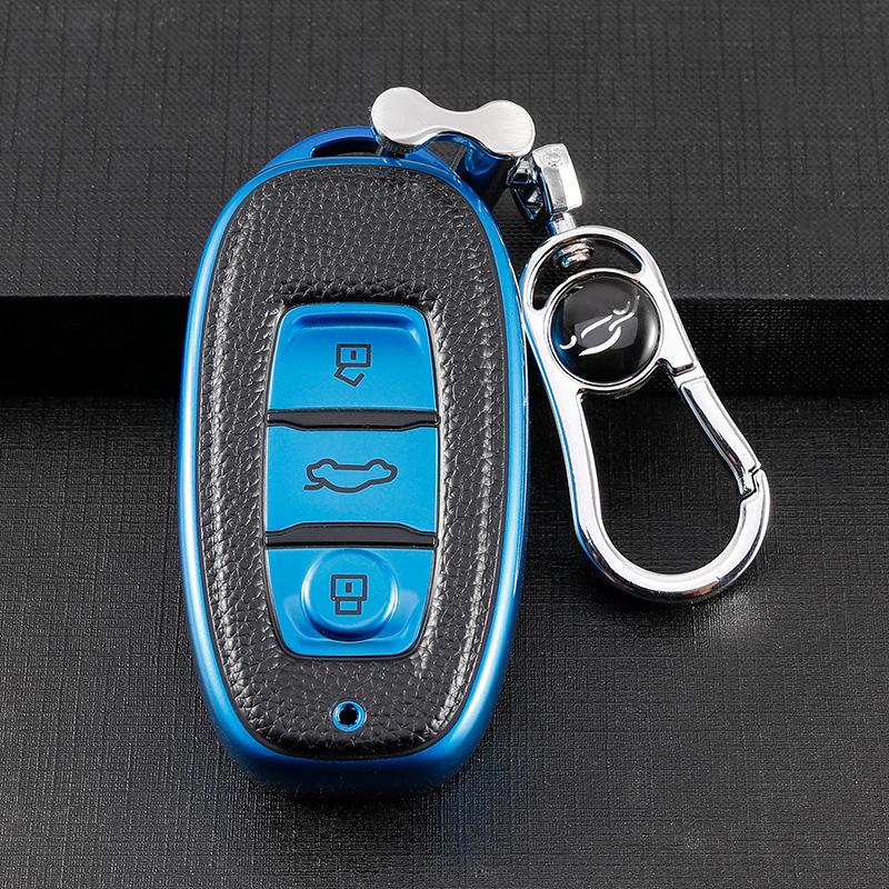 High-End Personalized Car Key Case for Hongqi H7, E-HS3, E-QM5 Models