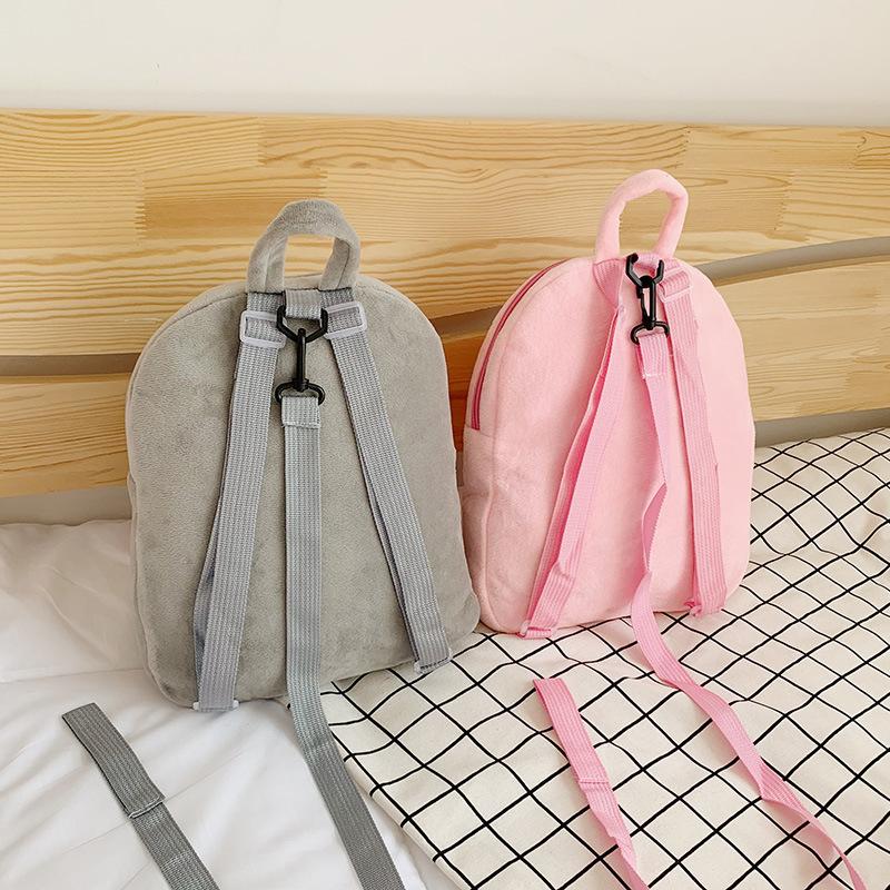 Creative Animal Children's Backpack Cartoon Cute Plush Boy Girl Backpack Kindergarten Backpack