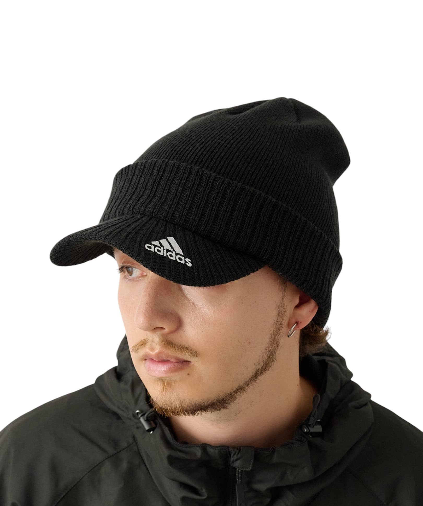 

Adidas Мужская шапка ADM BOS AC OSLO Зимняя черная, чёрный