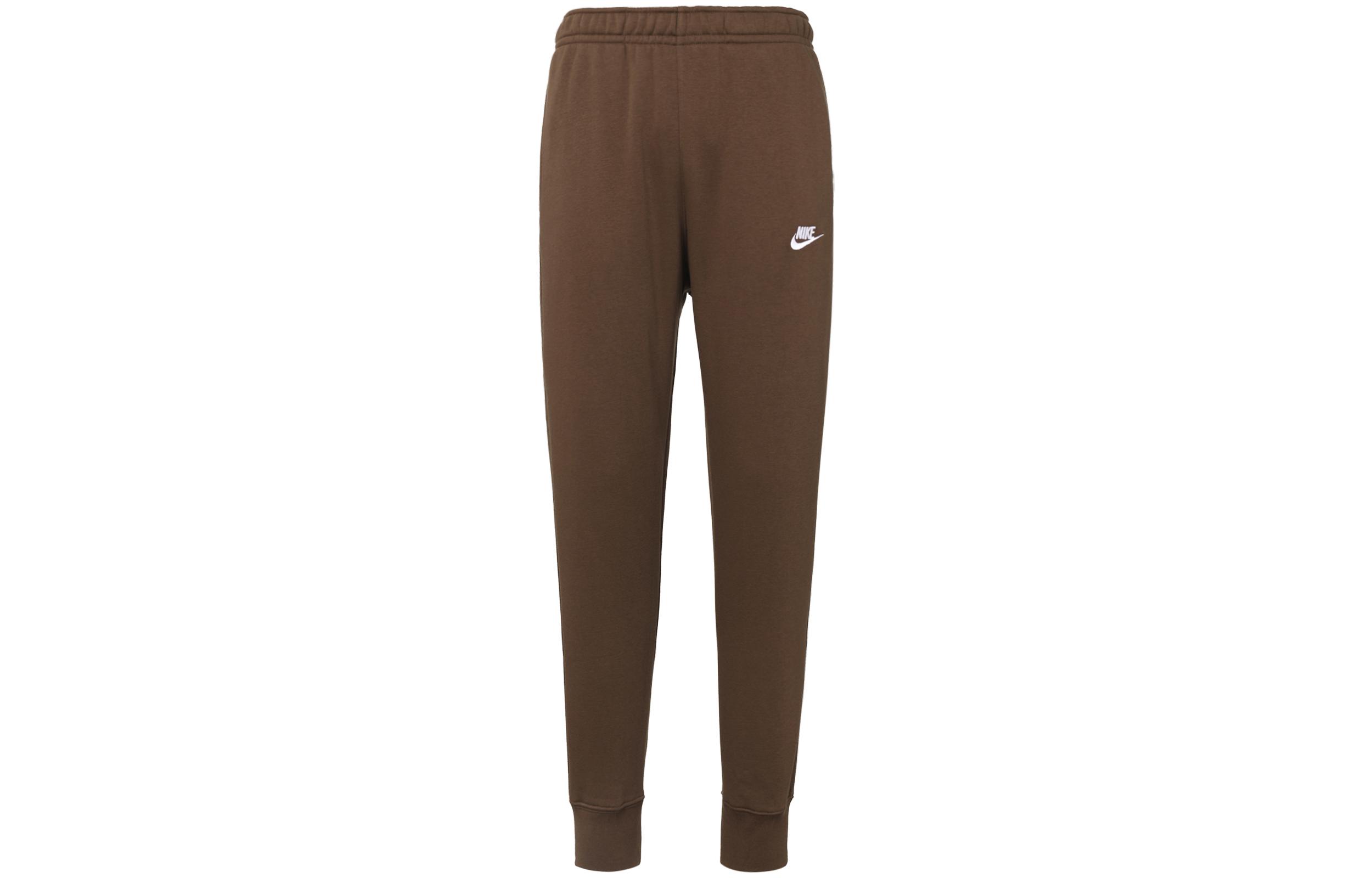 Nike Casual Pants Men s Brown Moderate Straight Fit Pants BV2672-259 L
