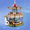 MOULD KING Blocuri de Construcție Creative Model Carusel Loc de Joacă The MKingLand Cărămizi de Asamblare Jucării pentru Copii Cadouri de Crăciun
