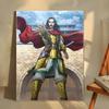 Anime K-Kingdom Poster  Self-adhesive Art Waterproof Paper Sticker Coffee House Bar Room Wall Decor