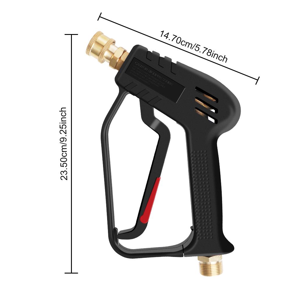 Alta Pressão M22 14MM para Limpeza de Carros Kit Bico Colorido com 5 Conexões Rápidas Pistola de Água de Limpeza Para Karcher/Nilfisk