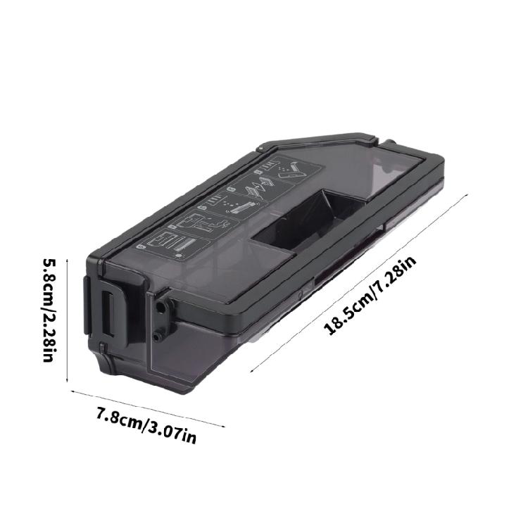 Replacements Dust Box Spare Part For X1 Robot Vacuum Cleaner Removable Dust Case Sweeper Accessories