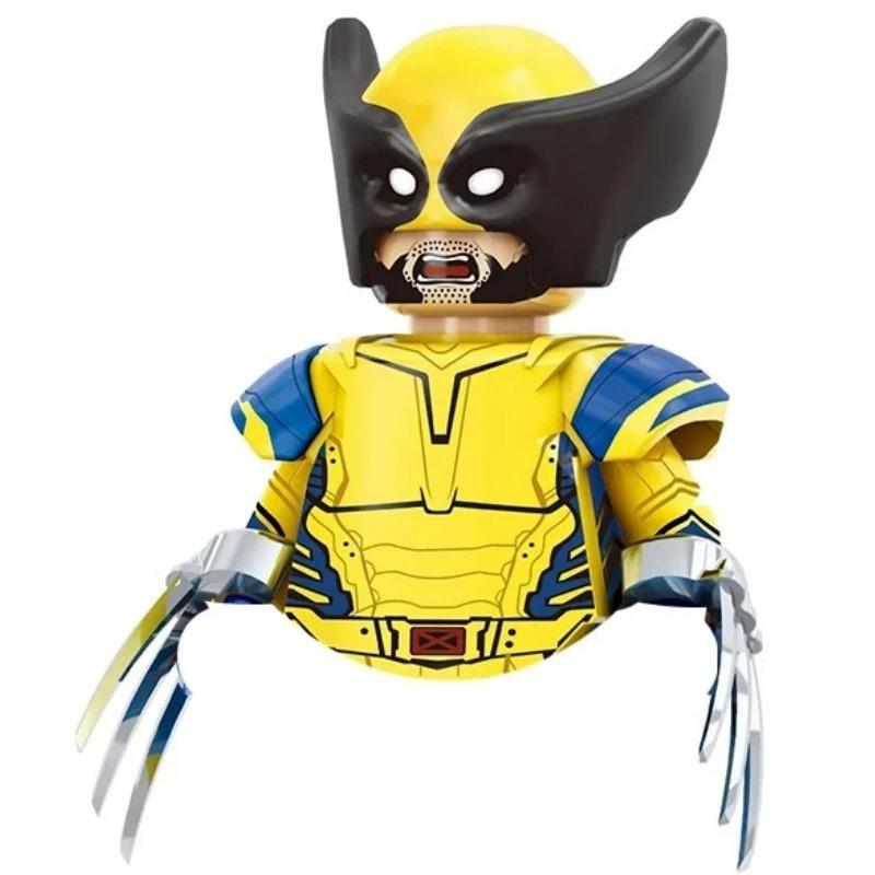 Ślepa Paczka Mini Klocki TV6205 Figurki Duży Goblin Spiderman Iron Man Venom Kapitan Hawk Deadpool Pancerz Boże Narodzenie Prezent Zabawka