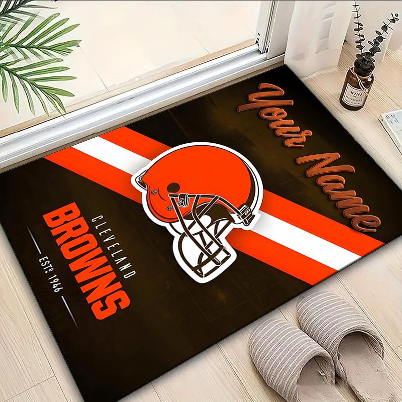 Custom Name Rug Cincinnati-Bengals Helmet Area Rug Suitable for Indoor And Outdoor,Carpets for Homes, Offices,Living Rooms,Home Decor,Christmas Gift