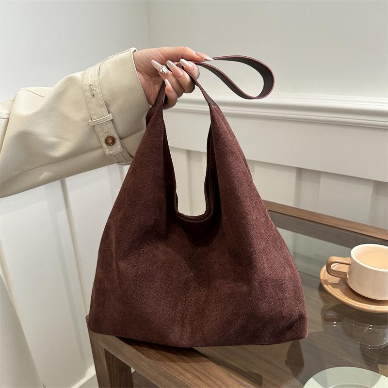 Dámská taška Tote taška Matná taška přes rameno Kabelka s velkou kapacitou Módní Niche Univerzální Tote taška Tide