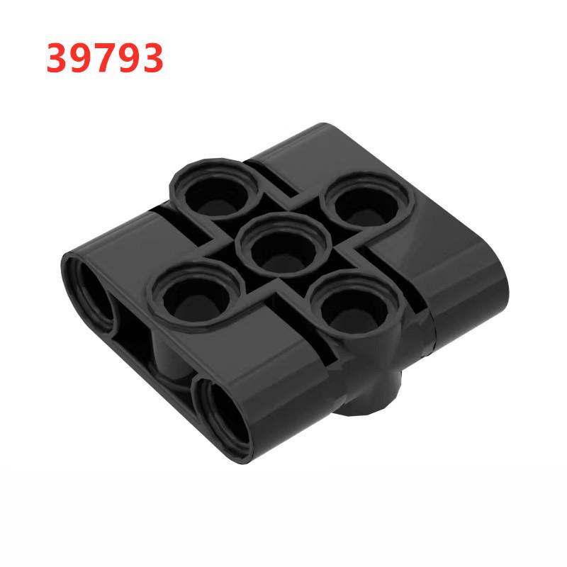 

Мелкие детали конструктора для 39793 6265644 Черный 3X3 отверстия Соединитель рычага с болтом Moc piece (about 2.03g)