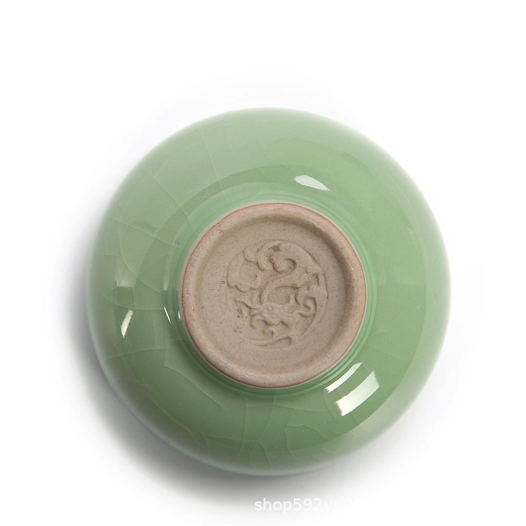 Direct Sales Ru Kiln Kuaike Cup, A Cup Of Ceramic Kung Fu Tea Set, Travel Portable Teacup, Teapot Customization