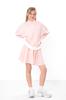 Stylish set of clothes for a girl - a jumper and a mini-skirt made of knitted fabric Any season 6509-057 HC