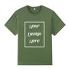 Streetwear Customized Pattern Print T-Shirt Harajuku Casual O Neck Short Sleeves Men Women Cotton T-Shirt
