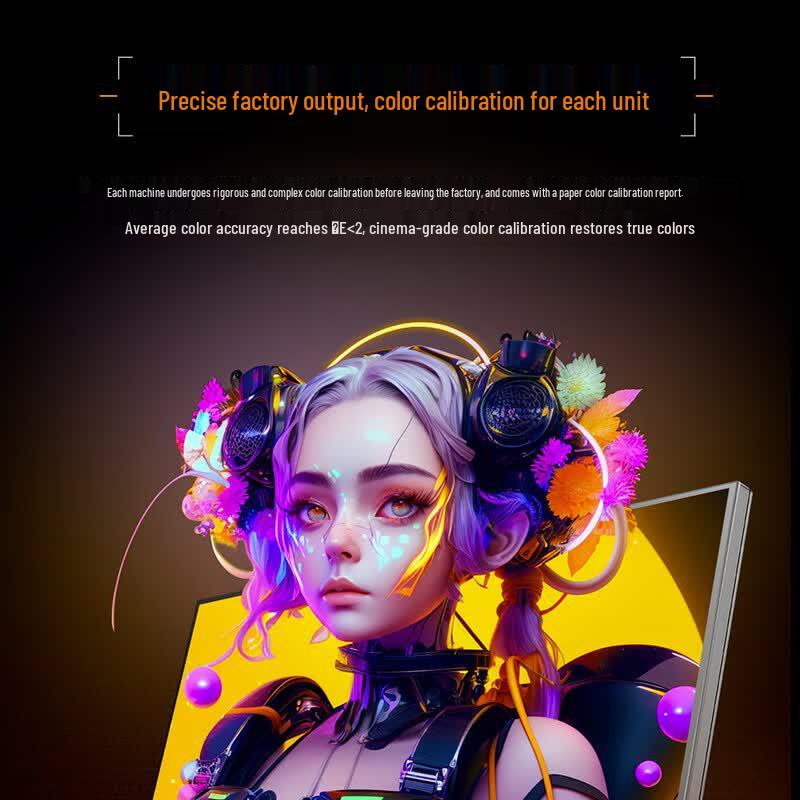 Mechrevo 24.5-inch 2K QHD 250Hz Fast-IPS Gaming Monitor CN Plug (adapter Included)
