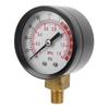Y50 Radial Pressure Gauge Device with Circular Dial for Air Oil Water 18in NPT 0?1.4mpa 0?200psi