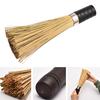 Yousheng Spazzola per Pentole in Bambù Pulizia Profonda Testa Angolata Manico Lungo Design Scrubber per Pentole Facile da Pulire Multifunzionale Cucina