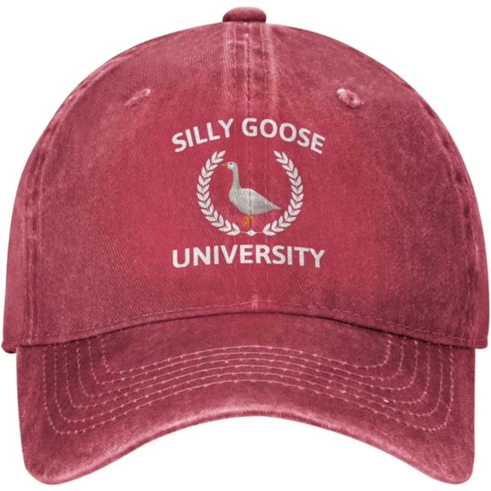 Silly Goose Hat Silly Goose University Hat Women Dad Hat Funny Cap