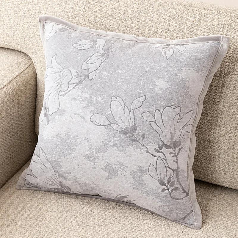 Skin-friendly Chenille Pillow Cover Cushion Cover (excluding Filling) Living Room Sofa Decoration Cushion Cover