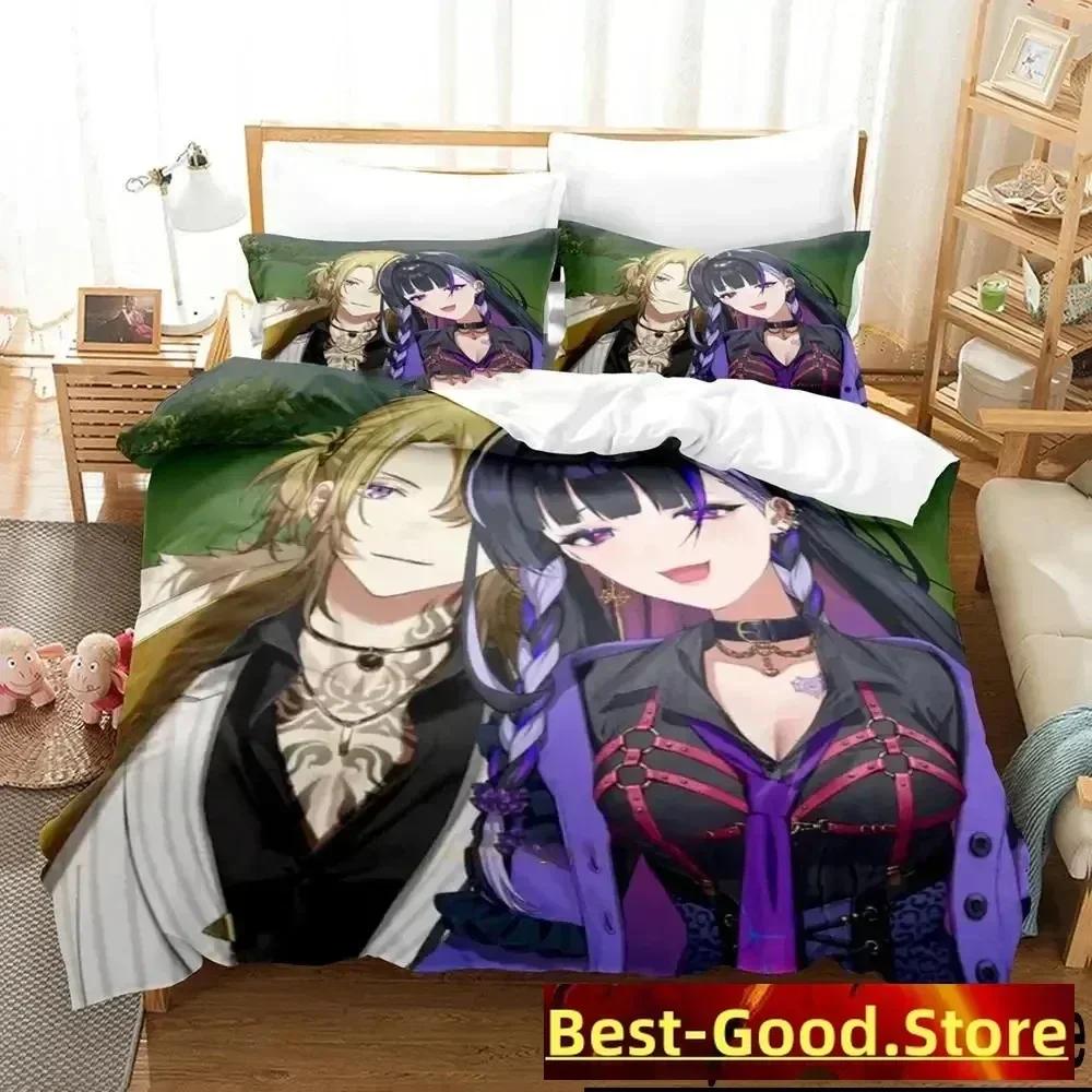 

3D Print Meloco Kyoran Bedding Set Duvet Cover Bed Set Quilt Cover Pillowcase Comforter king Queen Size Boys Adult Bedding 70x133cm 2pcs