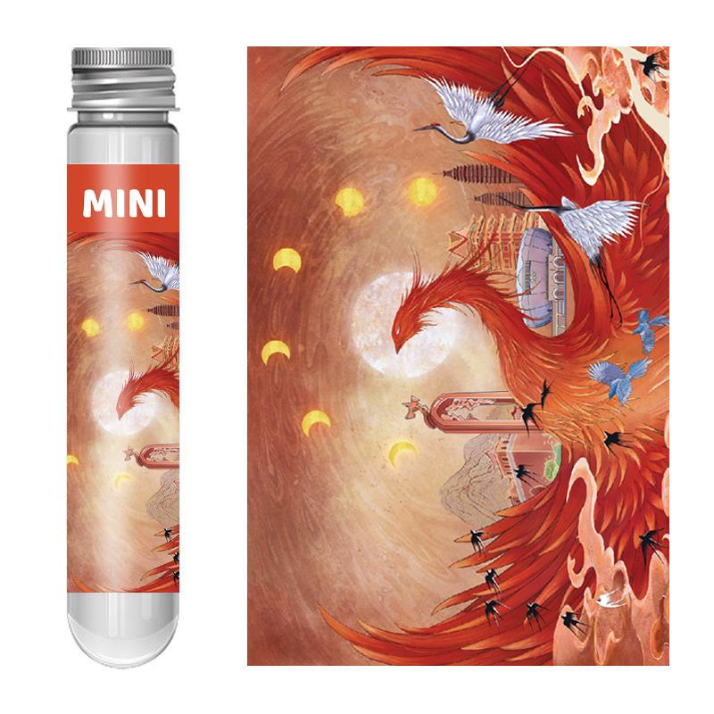 Van Gogh Ayçiçekleri 150 Mini Test Tüpü Bulmaca Dünyaca Ünlü Resim Serisi Seyahat Bulmaca DIY ÇerçeveYC-M