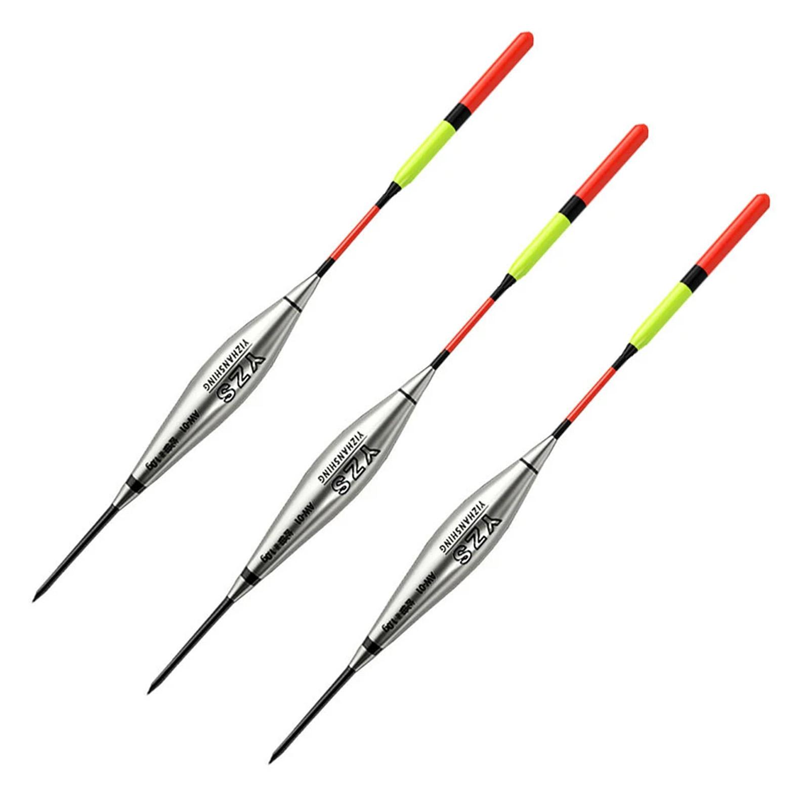 High-Sensitivity Short Tail Float for Shallow Water Crucian and Minnow Fishing 3 sticks