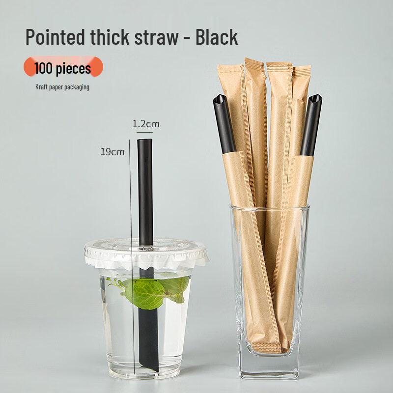 Disposable High-Temperature Kraft Paper Straws