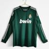 Long Sleeve Retro Football Jersey Men Classic Club National Team Style Sports Training Wear