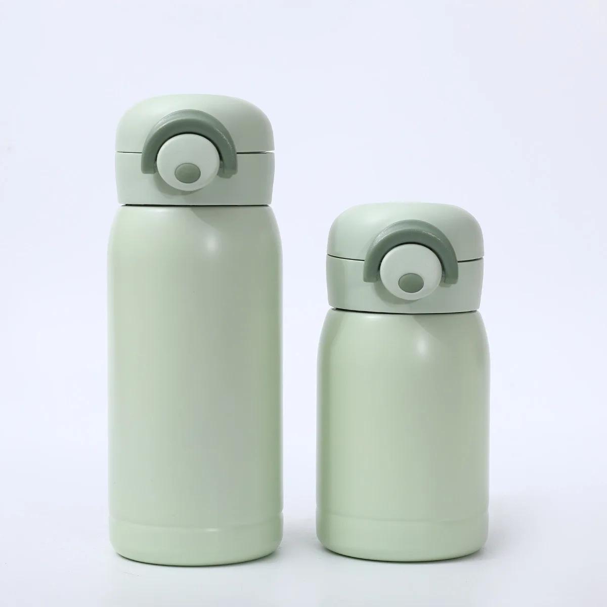 

1pc Mini Stainless Steel Thermos Cup, 220ml/350ml Vacuum for Coffee Tea, 12H Hot/Cold, Leakproof Travel & Commute Gift 220ml світло-зелений колір