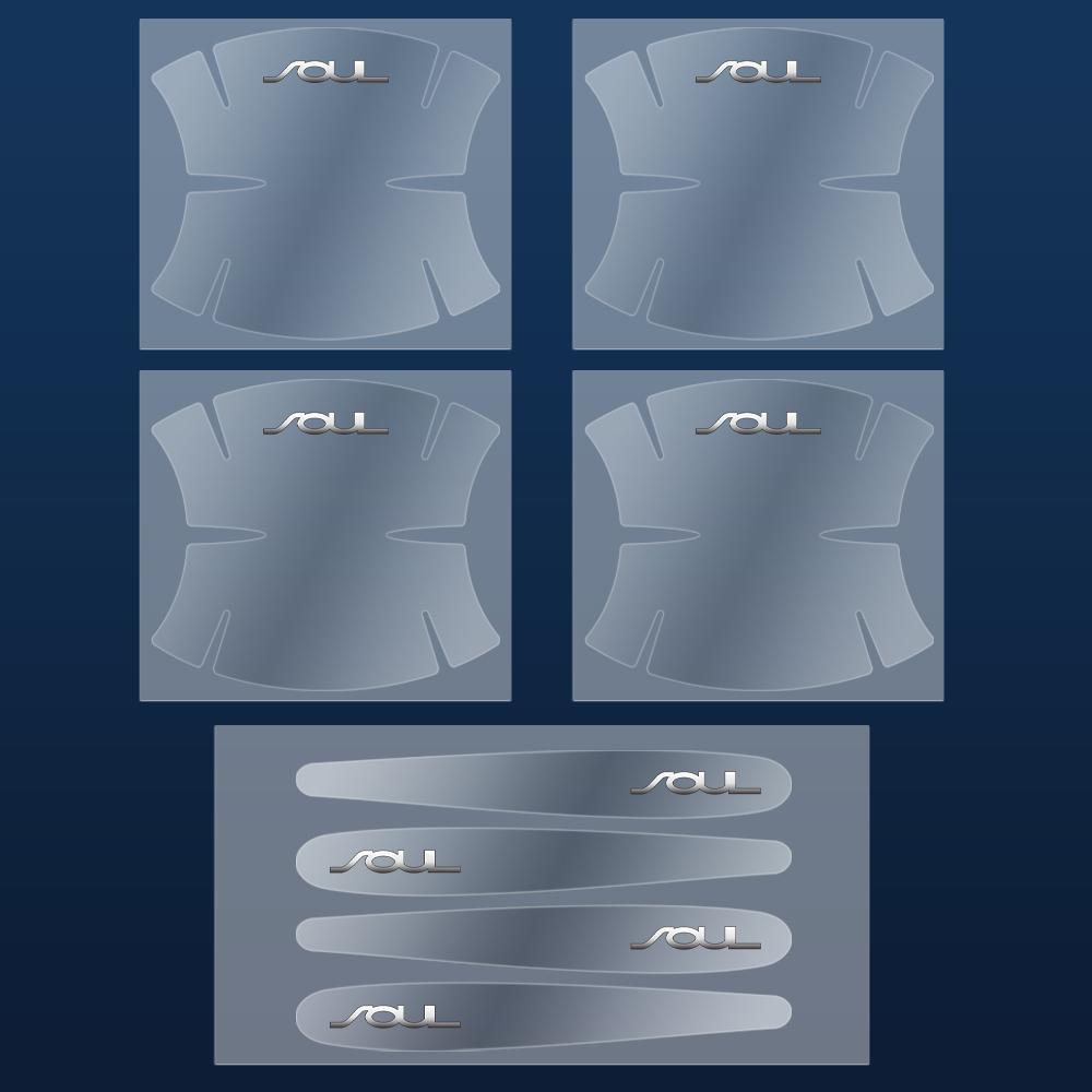 2026 Het Bilklistermärke 8 st Repskyddande Bil Dörrhandtag Skål Skyddsfilm Klistermärke För KIA Sportage Cadenza Sorento Soul Picant