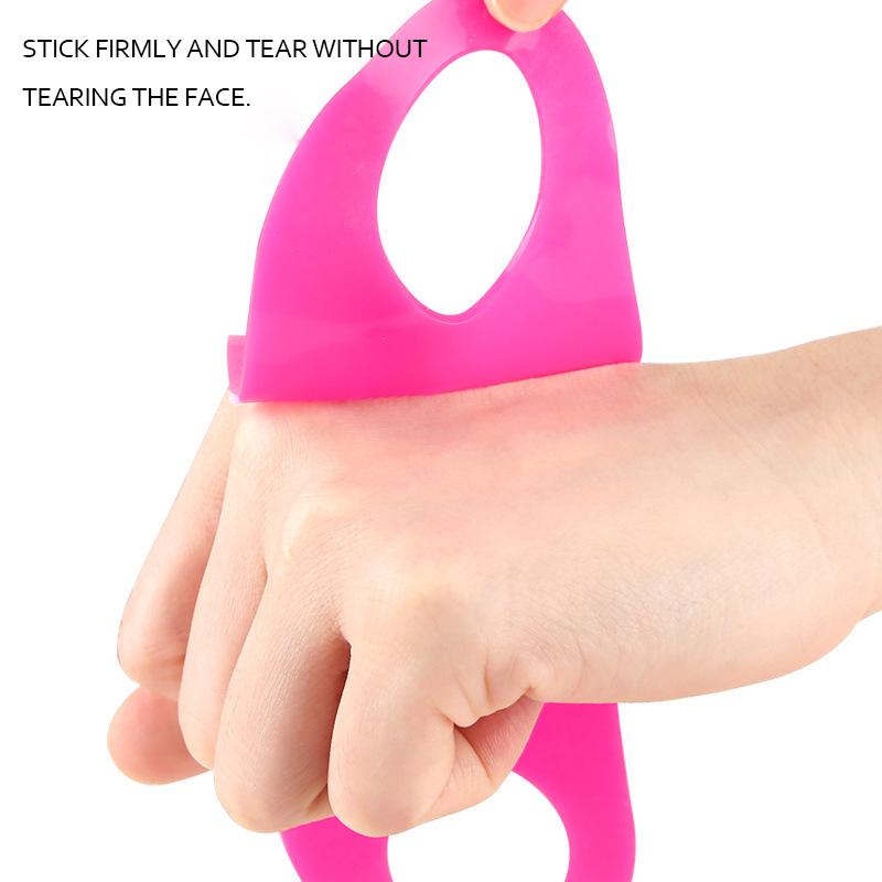 Silikon Gesichtsband V-Line Gesichtsformer Kinn Wangen Lift Up Gürtel Nasolabialfalte Gesichtsmassageband Damen Schönheit Hautpflege