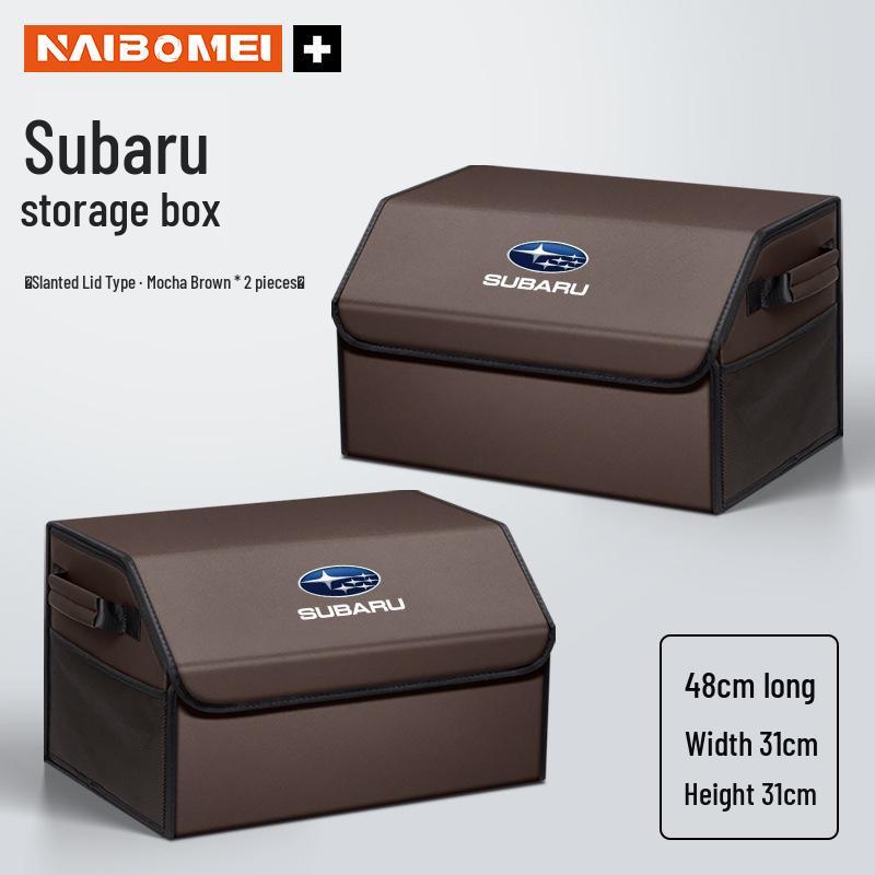 Compatible with Subaru XV, Forester, Legacy, Outback, and More: Car Trunk Storage Box/Interior Accessories.