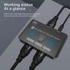 8K HDMI 2.1 Switch Splitter, 2 In 1 Out Bi-Directional Switcher Supported 4K@120Hz 8K@60Hz Aluminum HDMI Switch for PS5 Xbox