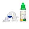 Aquarium CO2 Glass Drop Checker PH   Term Monitor Fish Bow Test
